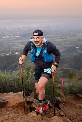 Dawn climb above Santa Barbara